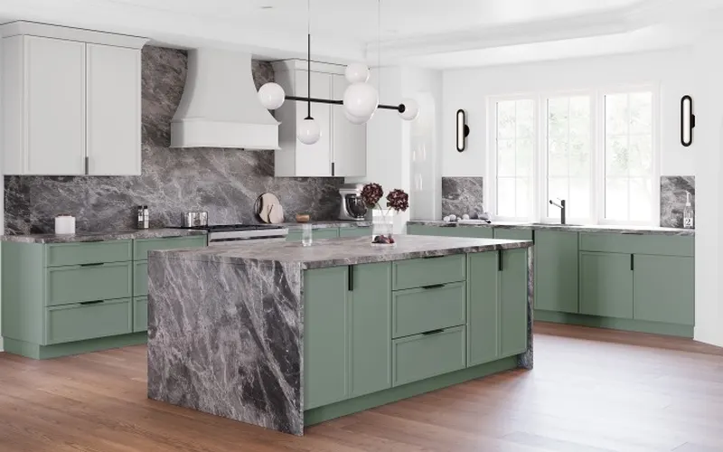 Kitchen with CNC Cabinetry cabinets