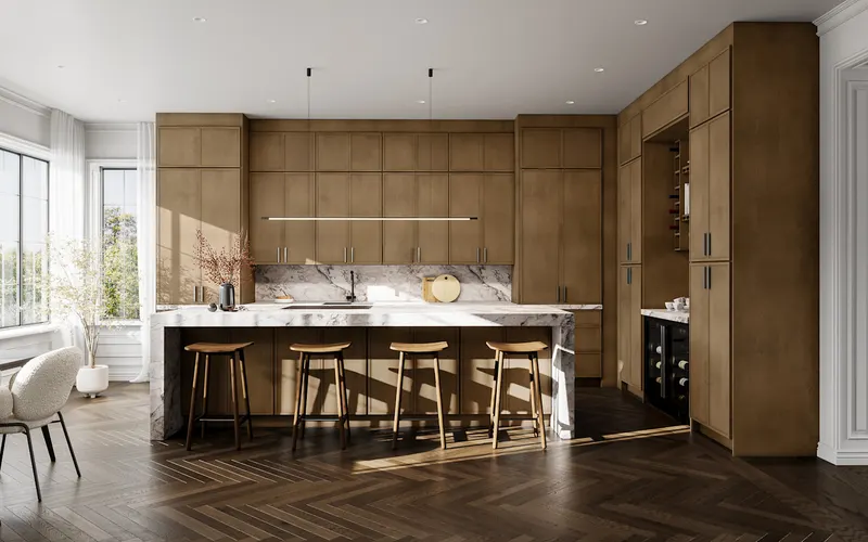 Kitchen with Fabuwood cabinets